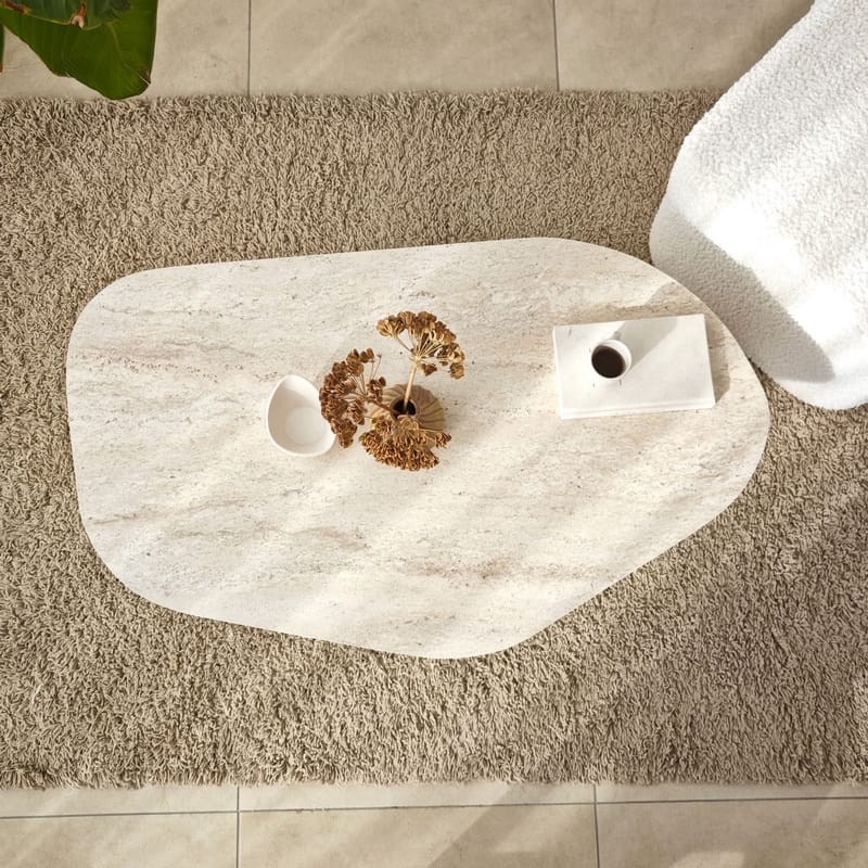 Berriaren Skrivbord 100x35x60 cm - Travertine Walnut - Products - Möbler - Bord & matgrupp - Kontorsbord - Datorbord