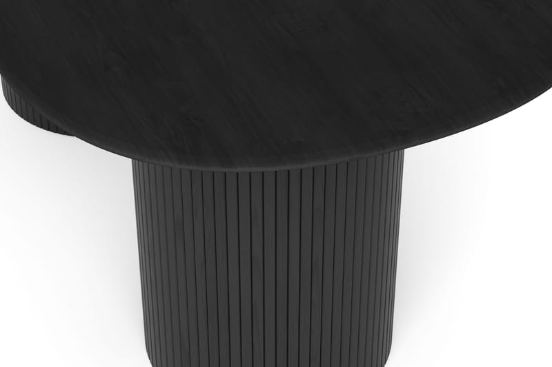 Kopparbo Matbord Oval 180x90 cm Fanér - Svart - Products - Möbler - Bord & matgrupp - Matbord & köksbord
