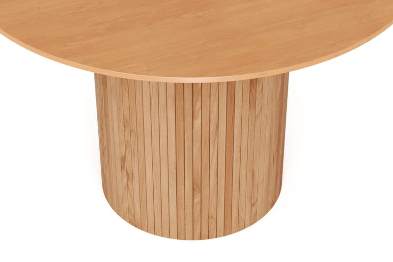 Kopparbo Runt Matbord 110 cm Fanér - Ek - Products - Möbler - Bord & matgrupp - Matbord & köksbord