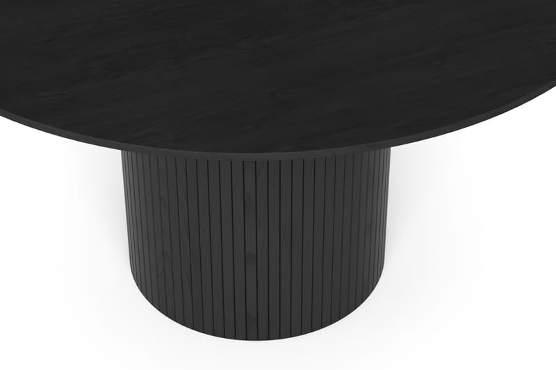 Kopparbo Runt Matbord 130 cm Fanér - Svart - Products - Möbler - Bord & matgrupp - Matbord & köksbord