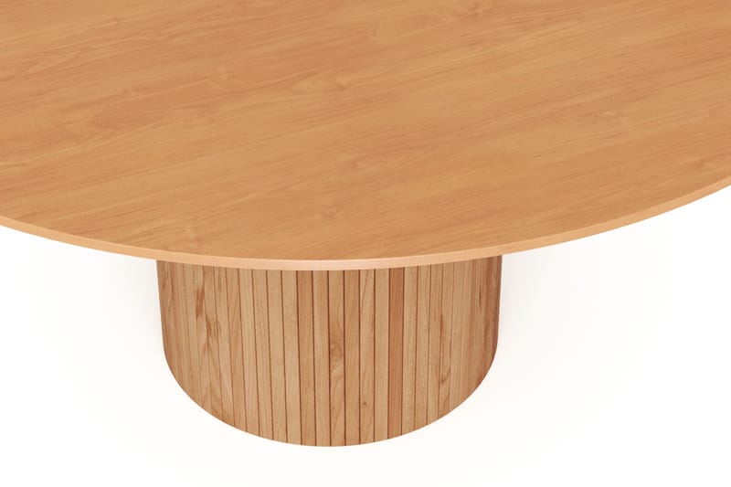 Kopparbo Runt Matbord 150 cm Fanér - Ek - Products - Möbler - Bord & matgrupp - Matbord & köksbord