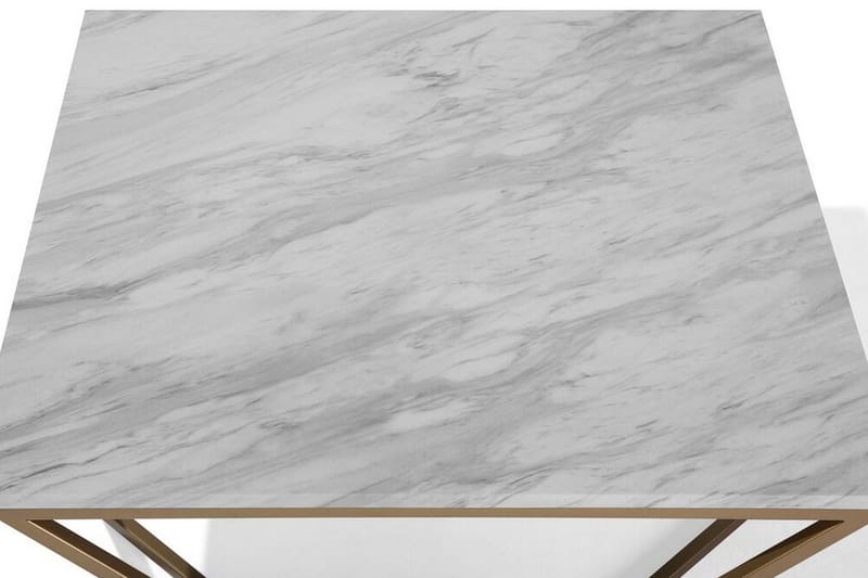 Malibu Soffbord 80 cm - Vit - Products - Möbler - Bord & matgrupp - Soffbord