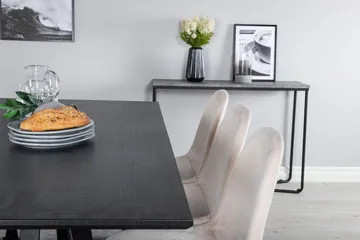 Marina Matgrupp 180 cm Rektangulär med 6 Polar stolar - Beige - Products - Möbler - Bord & matgrupp - Matgrupp