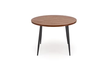 Matbord Ø105 cm - Valnöt/Svart - Products - Möbler - Bord & matgrupp - Matbord & köksbord