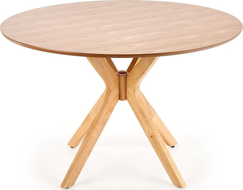 Matbord Ø120 cm ekfanèr - Rio - Ek - Products - Möbler - Bord & matgrupp - Matbord & köksbord