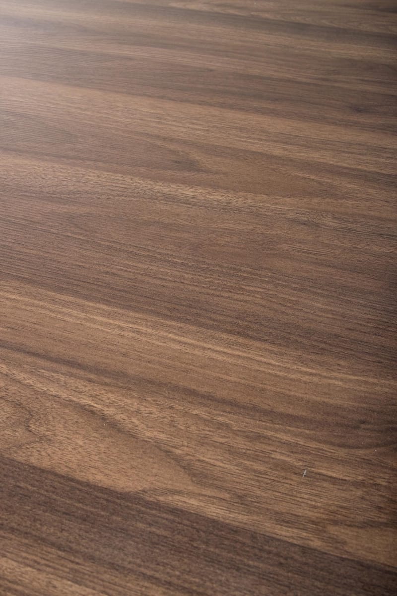 Matbord Ø90 cm - Valnöt/svart - Valnöt/svart - Products - Möbler - Bord & matgrupp - Matbord & köksbord