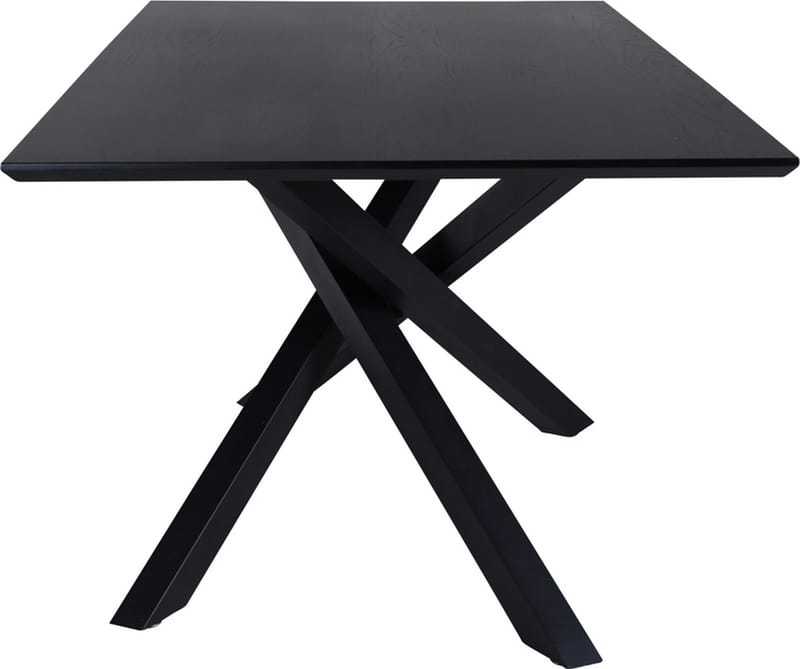 Matbord 180x90 cm svartbetsad ek - Piazza - Svartbetsad Ek - Products - Möbler - Bord & matgrupp - Matbord & köksbord