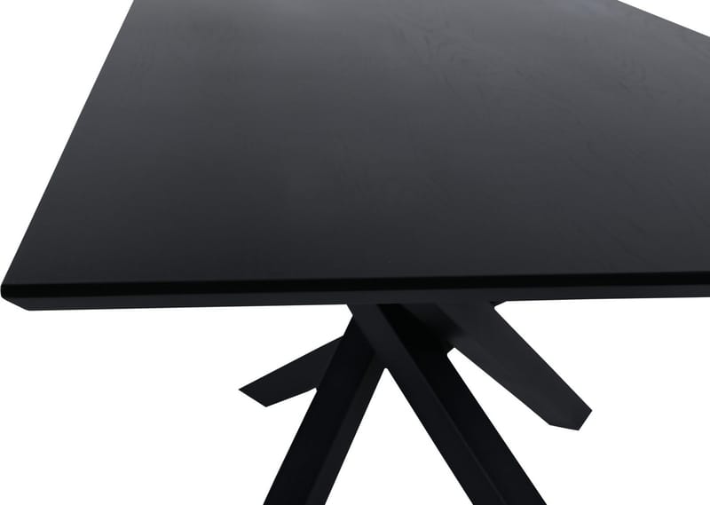 Matbord 180x90 cm svartbetsad ek - Piazza - Svartbetsad Ek - Products - Möbler - Bord & matgrupp - Matbord & köksbord