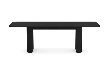 Kopparbo Matbord 180-240 cm Förlängningsbart - Svart trä - Products - Möbler - Bord & matgrupp - Matbord & köksbord