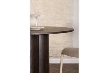 Matbord Venture Home Olivia Matbord 110 cm Runt Brown 110 cm - Products - Möbler - Bord & matgrupp - Soffbord