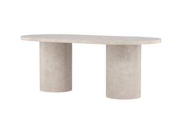 Matbord Peach Narvik Dining Table 100x200 cm - Beige Marblelook / Beige - Products - Möbler - Bord & matgrupp - Matbord & köksbord