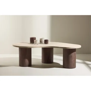 Megg Soffbord 130 cm - Beige - Products - Möbler - Bord & matgrupp - Soffbord