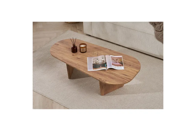 Omari Soffbord 130 cm - Brun - Products - Möbler - Bord & matgrupp - Soffbord