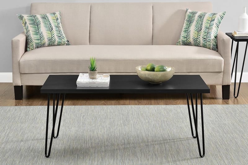 Owen Soffbord 107 cm Svart - Dorel Home - Products - Möbler - Bord & matgrupp - Soffbord