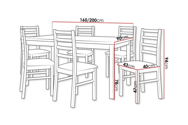 Patrickswell Matgrupp - Products - Möbler - Bord & matgrupp - Matgrupp