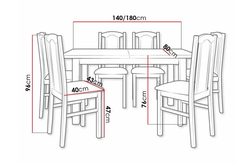 Patrickswell Matgrupp - Products - Möbler - Bord & matgrupp - Matgrupp