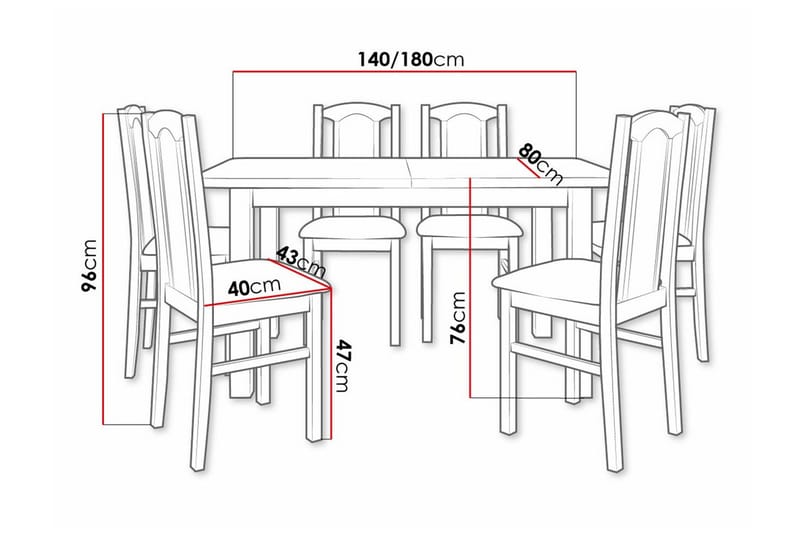 Patrickswell Matgrupp - Products - Möbler - Bord & matgrupp - Matgrupp