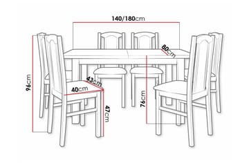 Patrickswell Matgrupp - Products - Möbler - Bord & matgrupp - Matgrupp