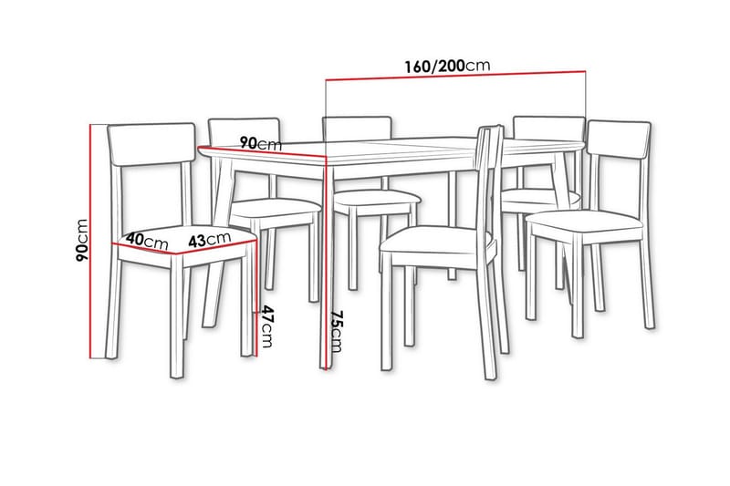 Patrickswell Matgrupp - Products - Möbler - Bord & matgrupp - Matgrupp