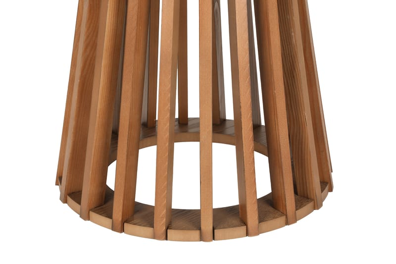 Peyra Soffbord Runt 60 cm Fanér - Ek - Products - Möbler - Bord & matgrupp - Soffbord