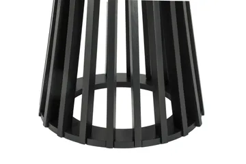 Peyra Soffbord Runt 60 cm Fanér - Svart - Products - Möbler - Bord & matgrupp - Soffbord