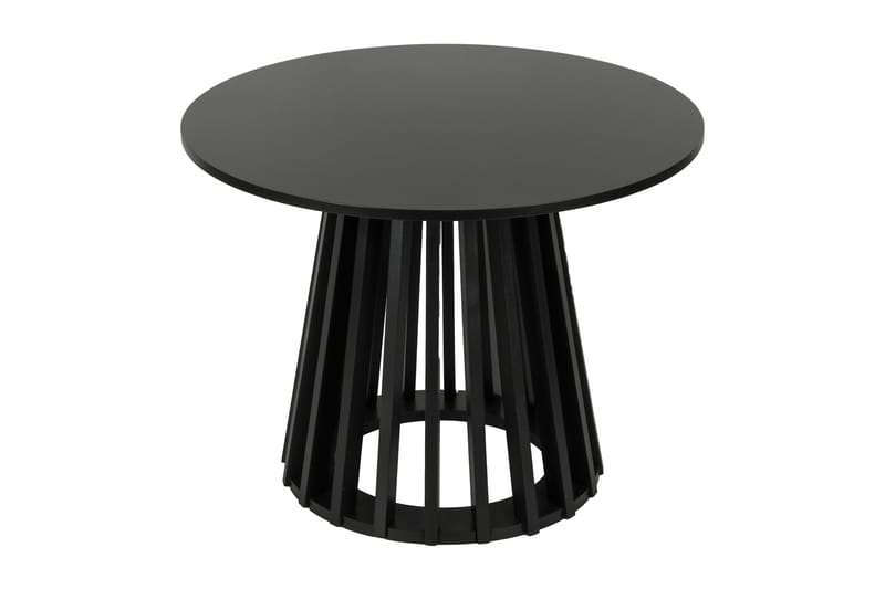 Peyra Soffbord Runt 60 cm Fanér - Svart - Products - Möbler - Bord & matgrupp - Soffbord