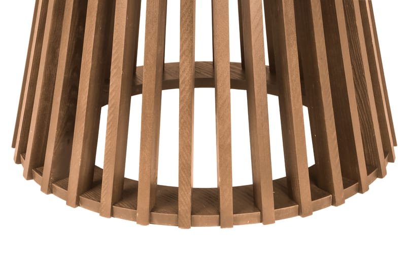 Peyra Soffbord Runt 86 cm Fanér - Ek - Products - Möbler - Bord & matgrupp - Soffbord