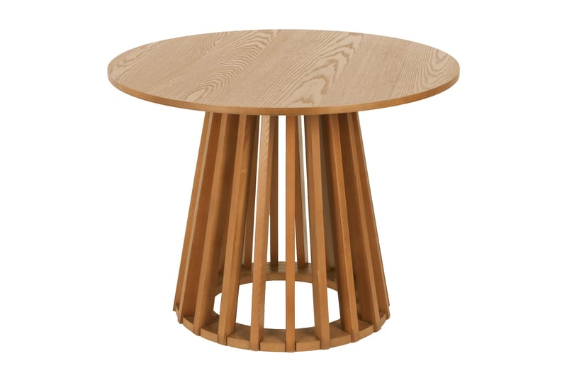 Peyra Soffbord Satsbord Runt 86/60 cm Fanér - Ek - Products - Möbler - Bord & matgrupp - Soffbord