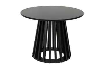 Peyra Soffbord Satsbord Runt 86/60 cm Fanér - Svart - Products - Möbler - Bord & matgrupp - Soffbord