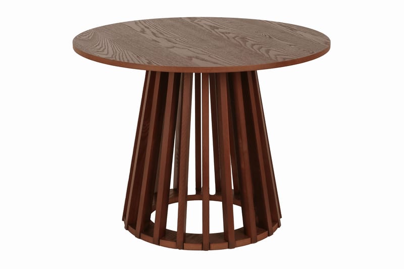 Peyra Soffbord Satsbord Runt 86/60 cm Fanér - Valnöt - Products - Möbler - Bord & matgrupp - Soffbord
