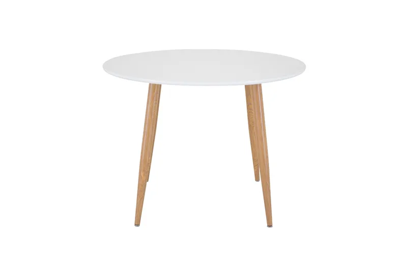 Plaza Matbord 100 cm, Vit