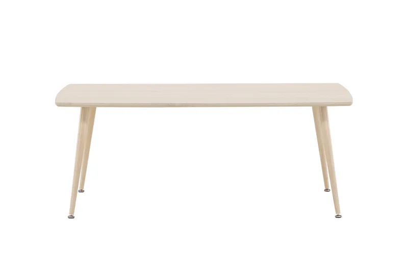 Plaza Soffbord 120x70 cm, Whitewash