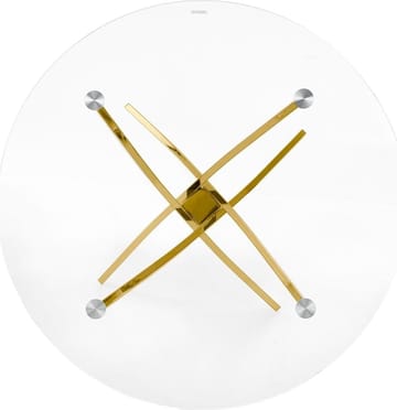 Raymond matbord Ø100 cm - Guld - Guld - Products - Möbler - Bord & matgrupp - Matbord & köksbord