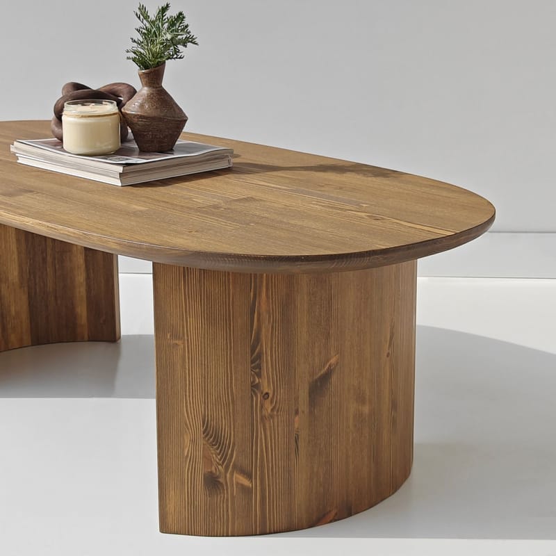 Renvik Soffbord 120x40x60 cm - Valnöt - Products - Möbler - Bord & matgrupp - Soffbord