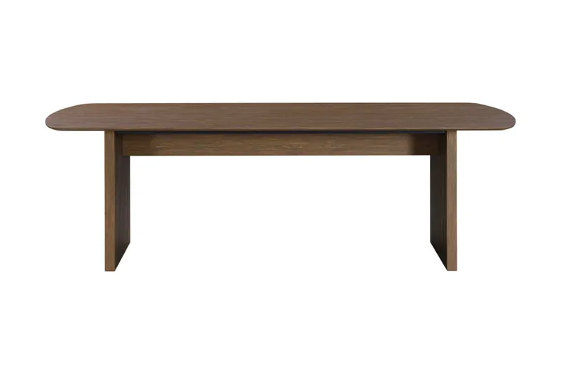 Richeto Matbord Rökt Ek 180 cm - Brun / Ribbad - Products - Möbler - Bord & matgrupp - Matbord & köksbord