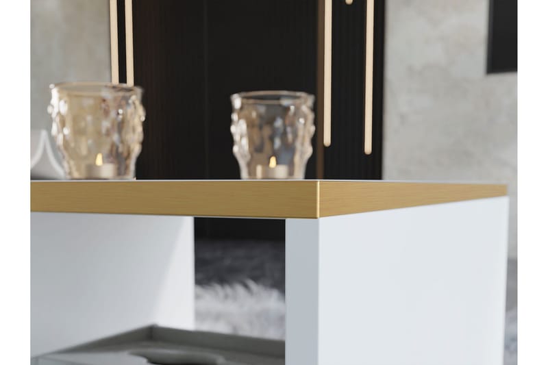 Royston Soffbord 100 cm - Vit - Products - Möbler - Bord & matgrupp - Soffbord