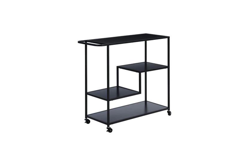 Hermes Rullvagn 86cm - Svart - Products - Möbler - Bord & matgrupp - Serveringsvagn & serveringsbord - Rullvagn, rullbord & serveringsbord