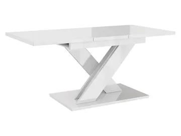 Shea Förlängningsbart Matbord 140-180 cm Rektangulär - Vit - Products - Möbler - Bord & matgrupp - Matbord & köksbord