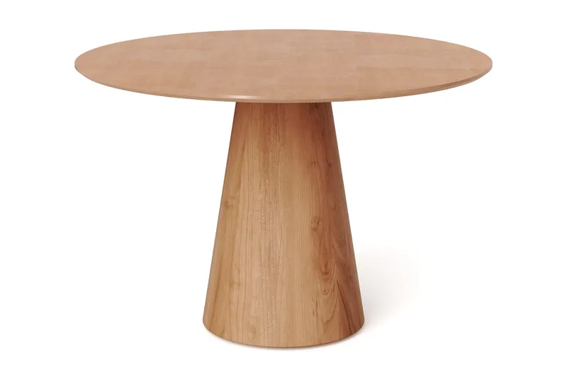 Siena Litet Matbord Runt 110cm Fanér - Ek - Products - Möbler - Bord & matgrupp - Matbord & köksbord