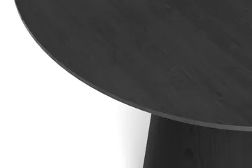 Siena Litet Matbord Runt 110cm Fanér - Svart - Products - Möbler - Bord & matgrupp - Matbord & köksbord