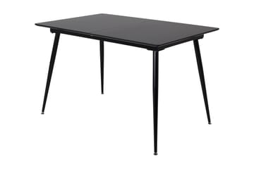 Silar Matbord 120 cm Förlängningsbart - Svart - Products - Möbler - Bord & matgrupp - Matbord & köksbord