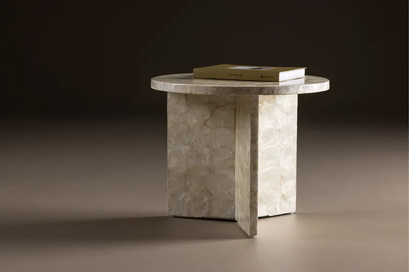 Smögen Soffbord 40 cm Rund - Ljusgrå - Products - Möbler - Bord & matgrupp - Soffbord