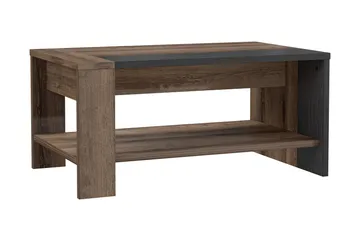 Elhovo Soffbord 90 cm - Brun/Svart - Products - Möbler - Bord & matgrupp - Soffbord - Soffbord med förvaring