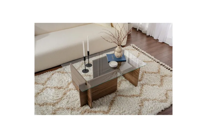 Soffbord Haruto Valnöt - Valnöt - Products - Möbler - Bord & matgrupp - Soffbord