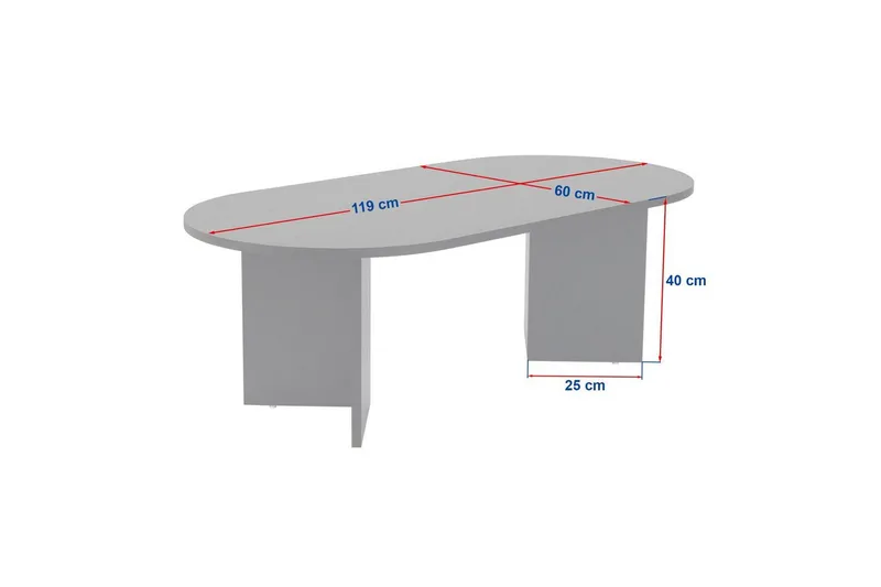 Soffbord Hasina Safirek - Safirek - Products - Möbler - Bord & matgrupp - Soffbord