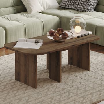 Iris Soffbordsset 90x35x45 cm - Antik valnöt - Products - Möbler - Bord & matgrupp - Soffbord - Soffbord med förvaring