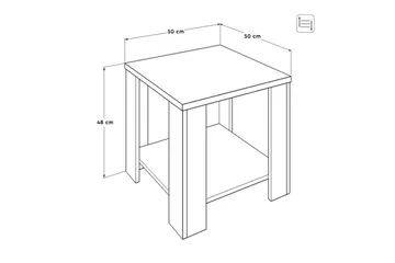 Soffbord Masao Valnöt - Oslo Valnöt - Products - Möbler - Bord & matgrupp - Soffbord