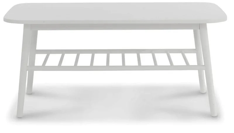 Soffbord vit 110x60 cm - Saltö, Vit