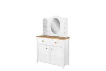 Storys Sminkbord 110x42 cm - Vit - Products - Möbler - Bord & matgrupp - Sminkbord & toalettbord