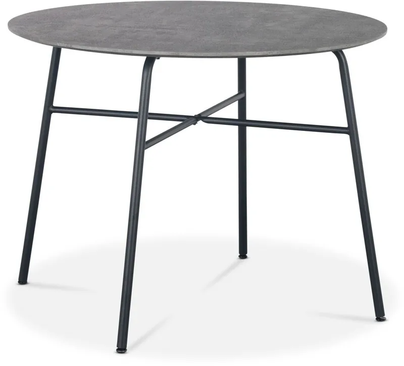 Tofta matbord Ø100 cm - Betongimitation, Betongimitation